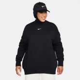 Nike Sportswear Phoenix Fleece Wmns Oversized Crewneck Black - Black - Hoodie