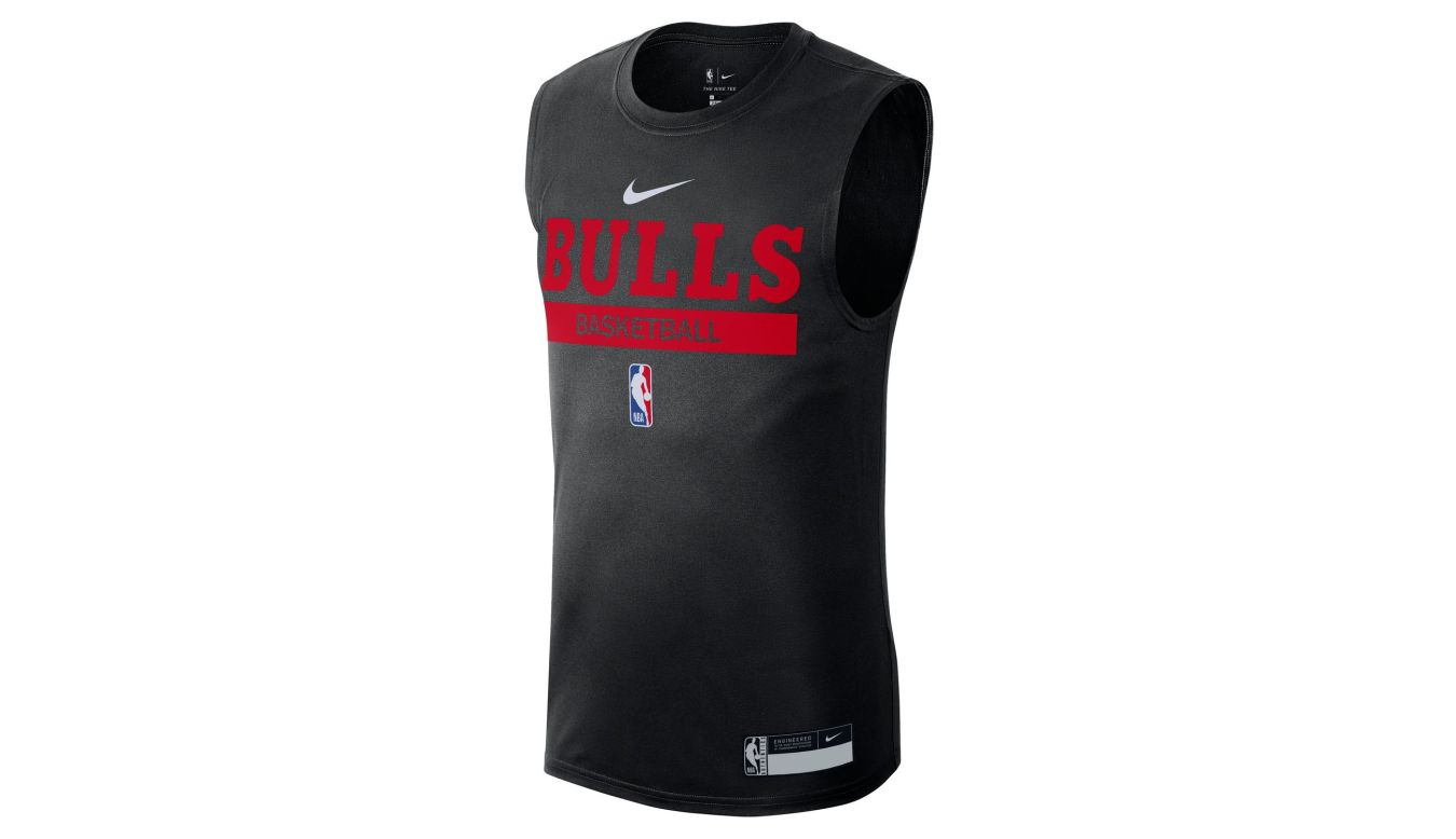 Chicago Bulls Men's Nike Dri-FIT NBA Practice Long-Sleeve T-Shirt
