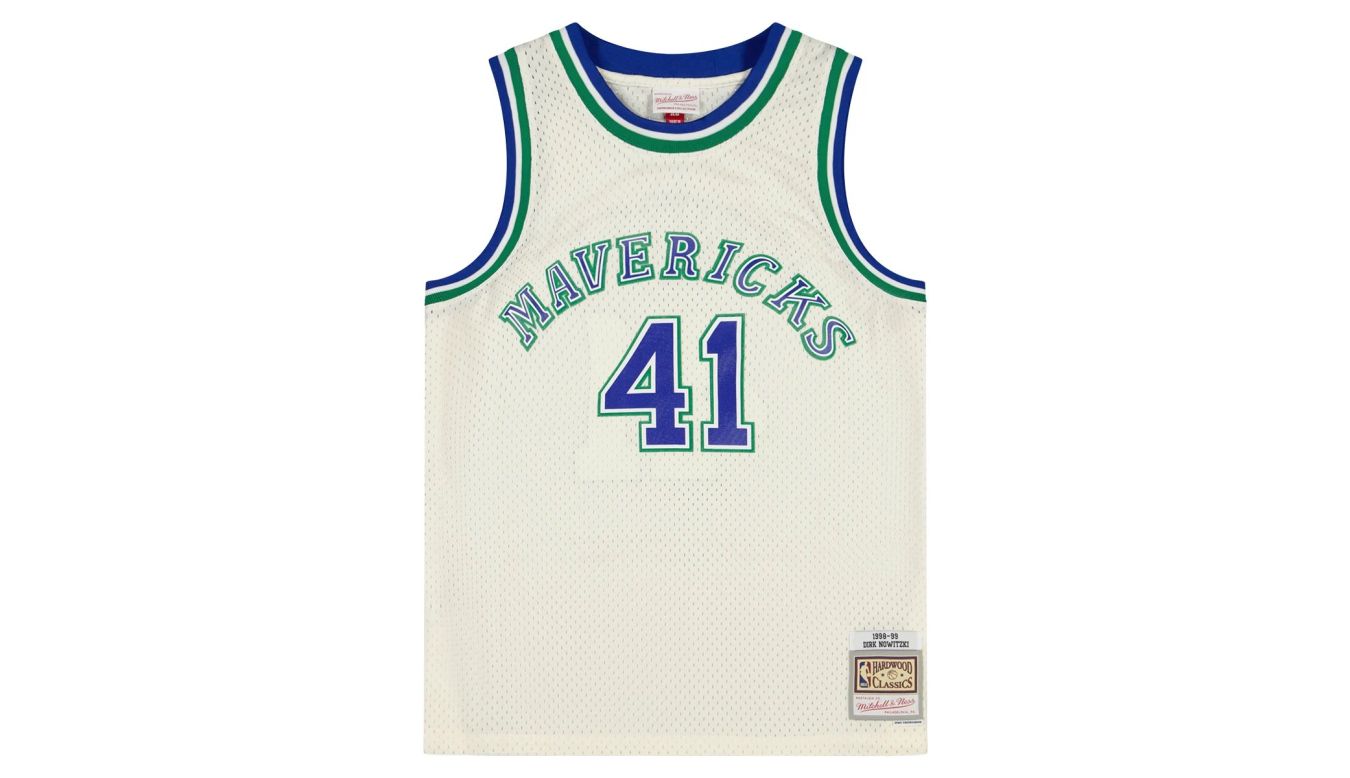 NBA Swingman Jersey Dallas Mavericks Road 1998-99 Dirk Nowitzki