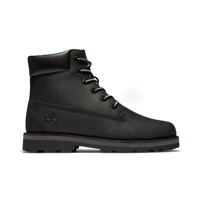 Timberland Courma Kid 6 Inch Side-Zip Boot - Black - Sneakers
