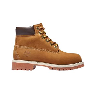 Timberland Junior Premium 6-Inch Waterproof Boots - Brown - Sneakers
