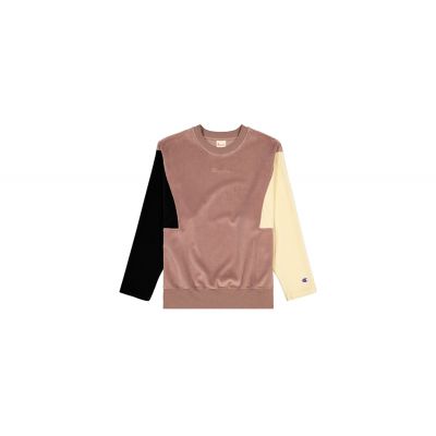 Champion Velour Colour Block Sweatshirt - Multi-color - Hoodie