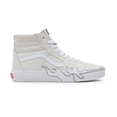 Vans SK8-HI Flame - White - Sneakers