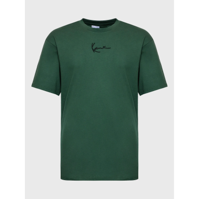 Karl Kani Small Signature Essential Tee Dark Green - Green - Short Sleeve T-Shirt