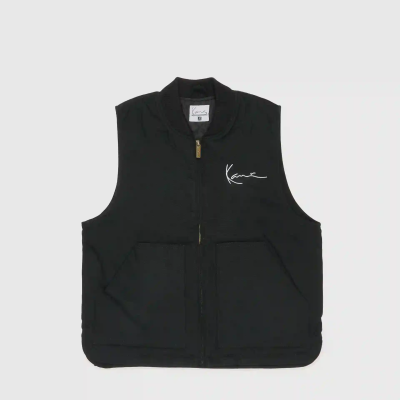 Karl Kani Chest Signature Vest Black - Black - Vest