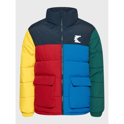 Karl Kani OG Block Puffer Jacket navy/red/blue - Multi-color - Jacket