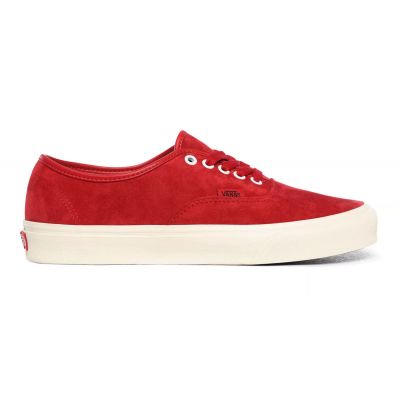 Vans Ua Authentic (Pig Suede)Chl Ppr/Tr Wht - Red - Sneakers