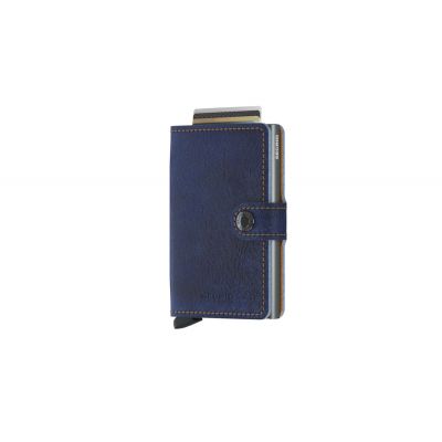 Secrid Miniwallet Indigo 5-Titanium - Blue - Accessories