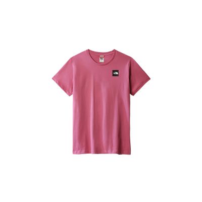 The North Face W Seasonal Fine Short-sleeve T-shirt - Pink - Short Sleeve T-Shirt