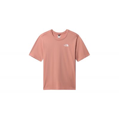 The North Face W Relaxed Simple Dome T-shirt - Pink - Short Sleeve T-Shirt
