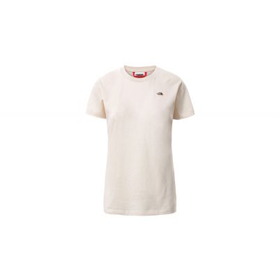 The North Face W S/S Scrap Tee - Brown - Short Sleeve T-Shirt