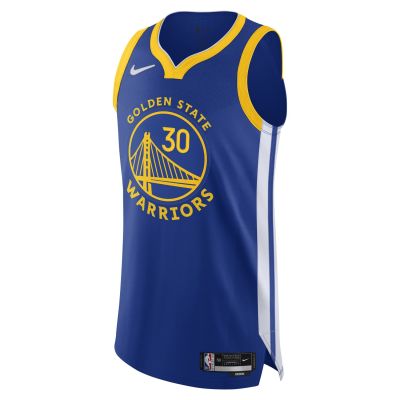 Nike NBA Authentic Stephen Curry Golden State Warriors Icon Edition 2020 Jersey - Blue - Jersey