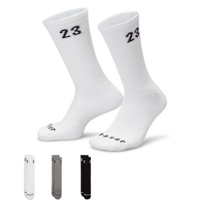 Jordan Essentials Crew Socks 3-Pack Multi-Color - Multi-color - Socks