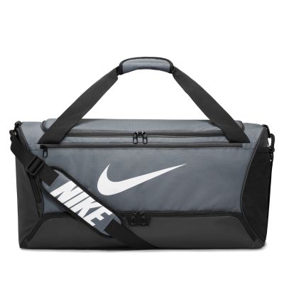 Nike Brasilia 9.5 Training Duffel Bag (60L) Iron Grey - Grey - Backpack
