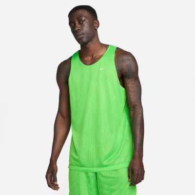 Nike Dri-FIT Standard Issue Reversible Basketball Jersey Action Green - Green - Jersey