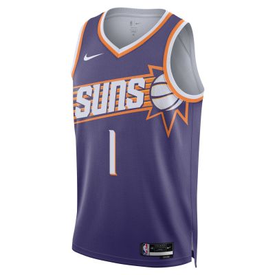 Nike Dri-FIT Phoenix Suns Devin Booker 2023/24 Icon Edition Swingman Jersey New Orchid - Purple - Jersey
