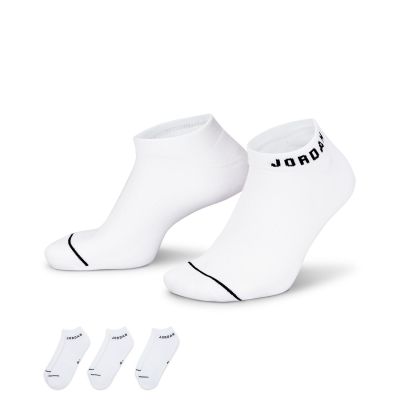 Jordan Everyday No-Show 3-Pack Socks White - White - Socks