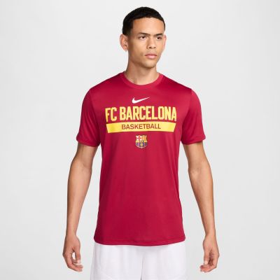 Nike Dri-FIT FC Barcelona Tee Noble Red - Red - Short Sleeve T-Shirt