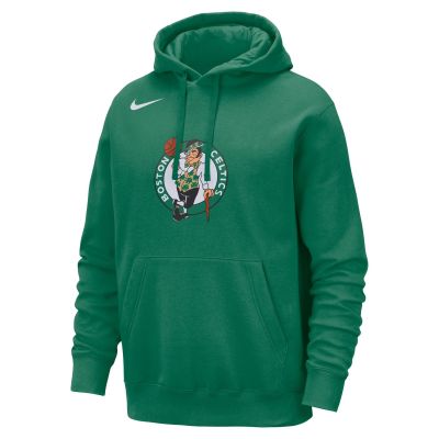 Nike NBA Boston Celtics Club Pullover Hoodie Clover - Green - Hoodie