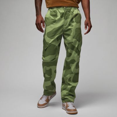 Jordan Essentials AOP Chicago Pants Sky J Olive - Green - Pants