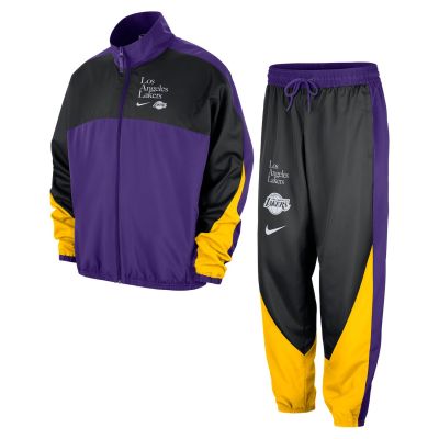 Nike NBA Los Angeles Lakers Starfive Tracksuit Field Purple/Black - Purple - Jacket