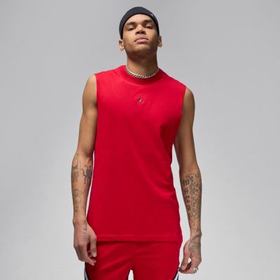 Jordan Sport Dri-FIT Sleeveless Top Gym Red - Red - Short Sleeve T-Shirt