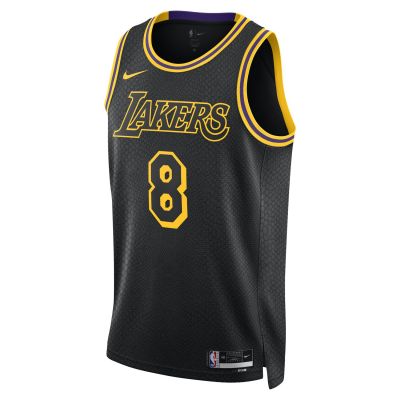 Nike Kobe Bryant Los Angeles Lakers City Edition Swingman Jersey - Black - Jersey