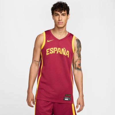 Nike Spain Limited Road Basketball Jersey - Red - Jersey