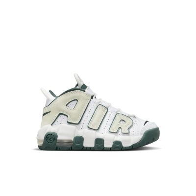 Nike Air More Uptempo "White Vintage Green" (PS) - White - Sneakers