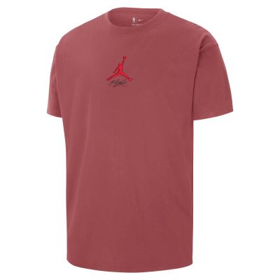 Jordan NBA Chicago Bulls Courtside Statement Edition Tee Canyon Rust - Red - Short Sleeve T-Shirt