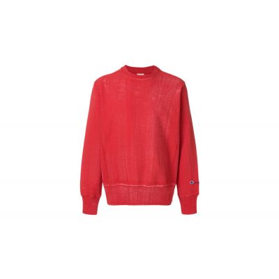Champion Reverse Weave Crewneck Sweatshirt - Red - Hoodie