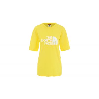 The North Face W Bf Easy Tee Lemon - Yellow - Short Sleeve T-Shirt