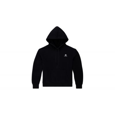 Converse Embroidered Star Chevron Pullover - Black - Hoodie