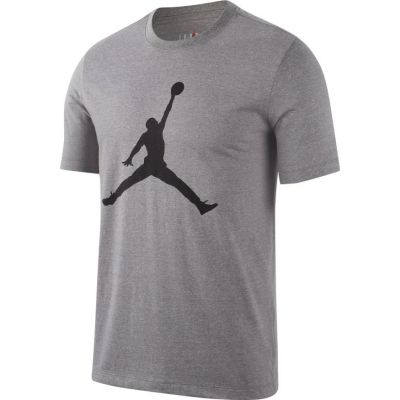 Jordan Jumpman Crew Tee - Grey - Short Sleeve T-Shirt