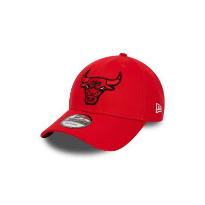 New Era Chicago Bulls NBA Side Patch Red 9FORTY Adjustable Cap - Red - Cap