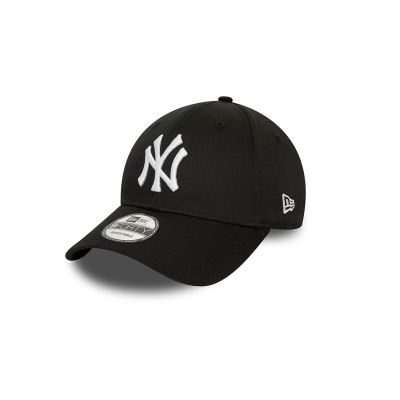 New Era New York Yankees World Series Patch Black 9FORTY Adjustable Cap  - Black - Cap