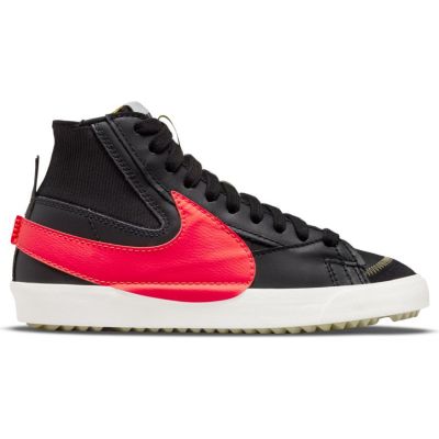 Nike Blazer Mid '77 Jumbo "Black Bright Crimson" - Black - Sneakers