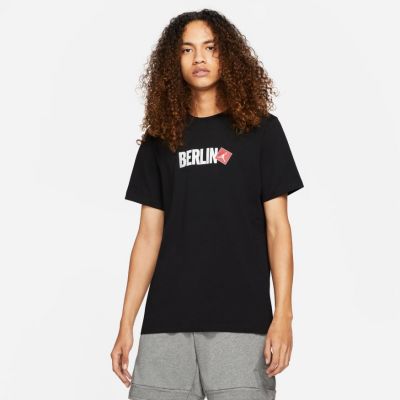 Jordan Berlin Black Tee - Black - Short Sleeve T-Shirt