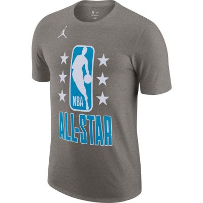Jordan All-Star Essential "Kevin Durant Nets" NBA Player Tee - Grey - Short Sleeve T-Shirt