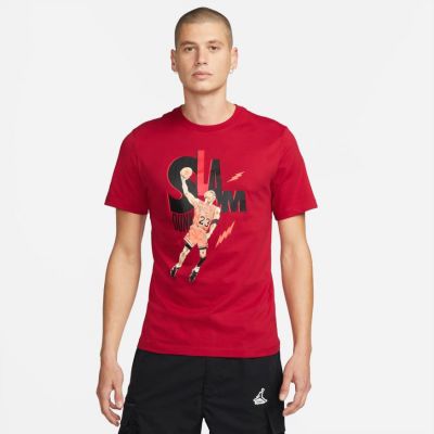 Jordan Game 5 Tee Red - Red - Short Sleeve T-Shirt