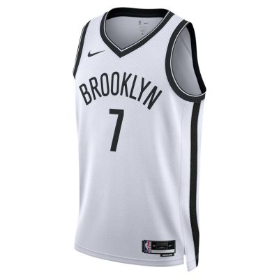 Nike Dri-FIT NBA Brooklyn Nets Association Edition 2022/23 Swingman Jersey - White - Jersey