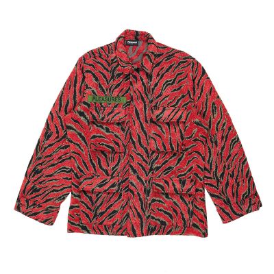 Pleasures Red Jungle Jacket Red - Red - Jacket