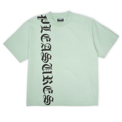 Pleasures Knight Heavyweight Tee Mint - Green - Short Sleeve T-Shirt