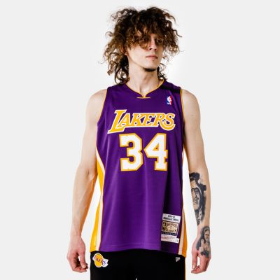 Mitchell & Ness Authentic Jersey Los Angeles Lakers Shaquille O'Neill Purple - Purple - Jersey