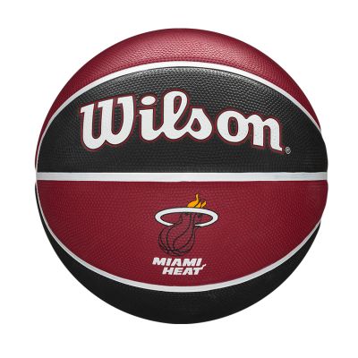 Wilson NBA Team Tribute Basketball Miami Heat - Black - Ball