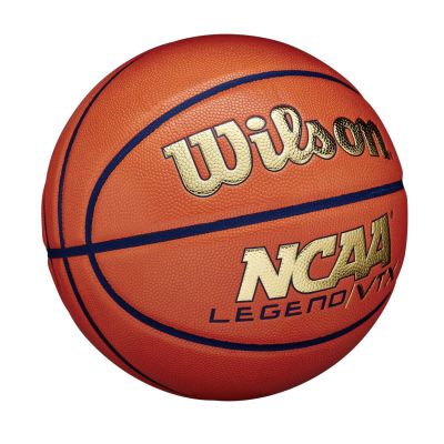 Wilson NCAA Legends VTX Basketball Orange/Gold Size 7 - Orange - Ball