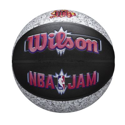 Wilson NBA Jam Indoor Outdoor Basketball Size 7 - Black - Ball