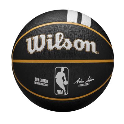 Wilson 2023 NBA Team City Collection Memphis Grizzlies Size 7 - Black - Ball