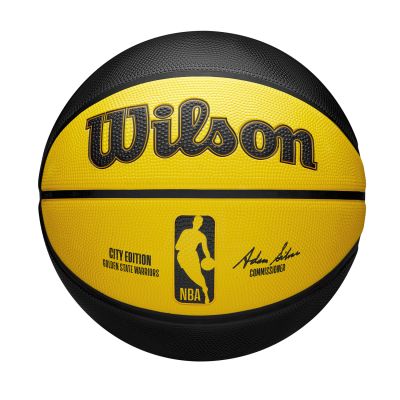 Wilson 2023 NBA Team City Edition San Francisco Golden State Warriors Size 7 - Yellow - Ball