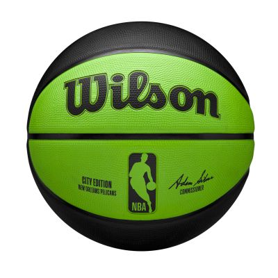 Wilson 2023 NBA Team City Edition New Orleans Pelicans Size 7 - Green - Ball